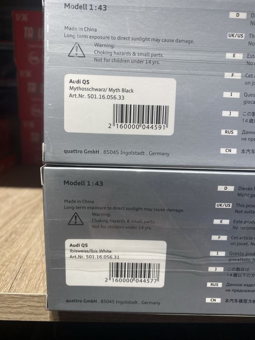 SPARK AUDI Q5 machetă auto scara 1:43