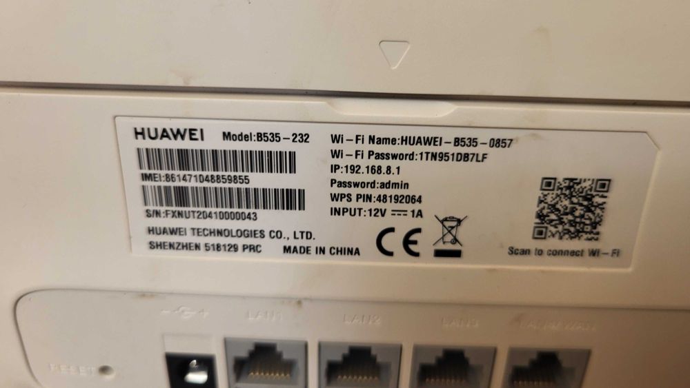 HUAWEI 4G Router cu sim B535-232 liber de retea Router