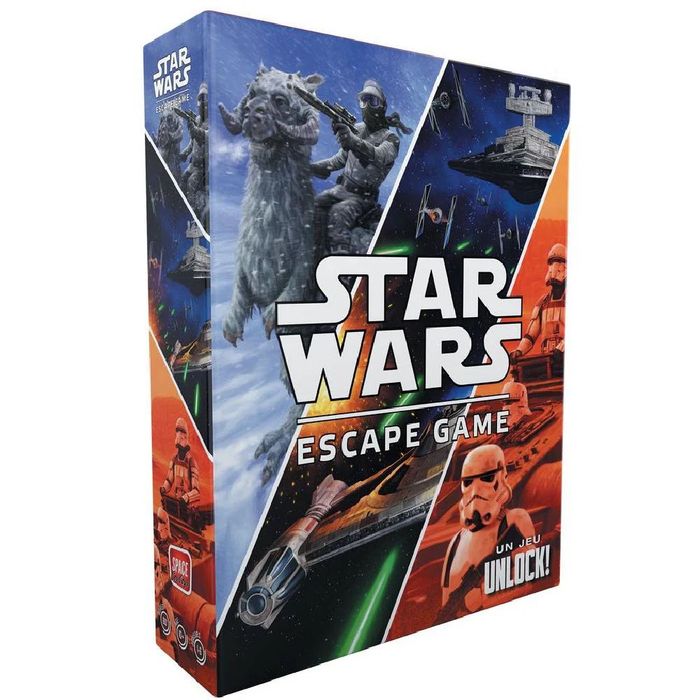 Joc de societate Unlock! Star Wars Escape Game - Cooperativ,
