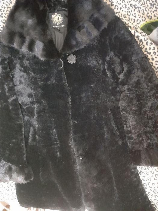 Шуба мутон норка