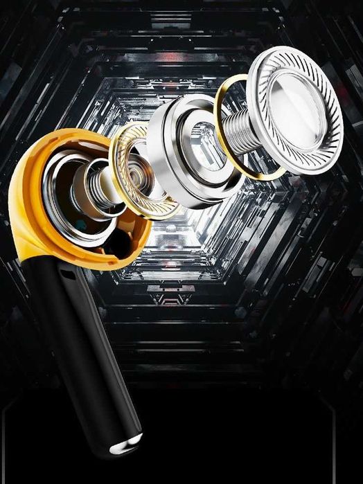 Casti wireless BT -Transformers - compatibil Android, Ios -Yellow MG