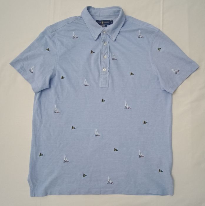 POLO Ralph Lauren Polo Shirt оригинална тениска L памучна поло фланелка