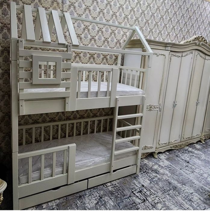 Двухъярусная кровать акция