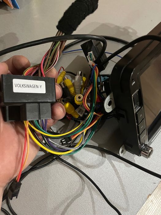 Штатная андроид магнитола фольцваген.