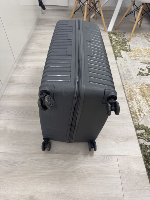 Troler mare gri 84x50x38cm