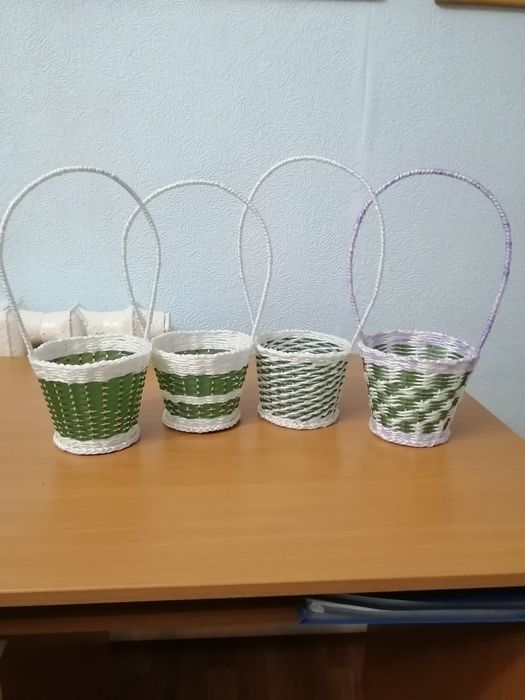 Корзинки плетеные
