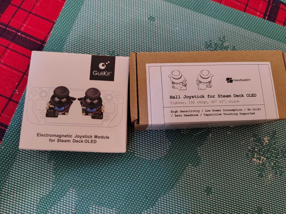Продам стики с датчиком холла для steam deck oled