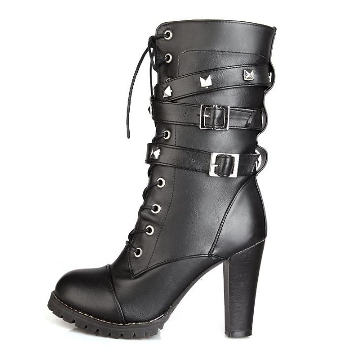 Дамски боти с цип