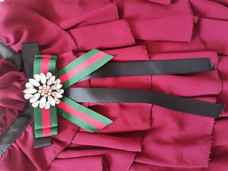 Дамска риза бордо