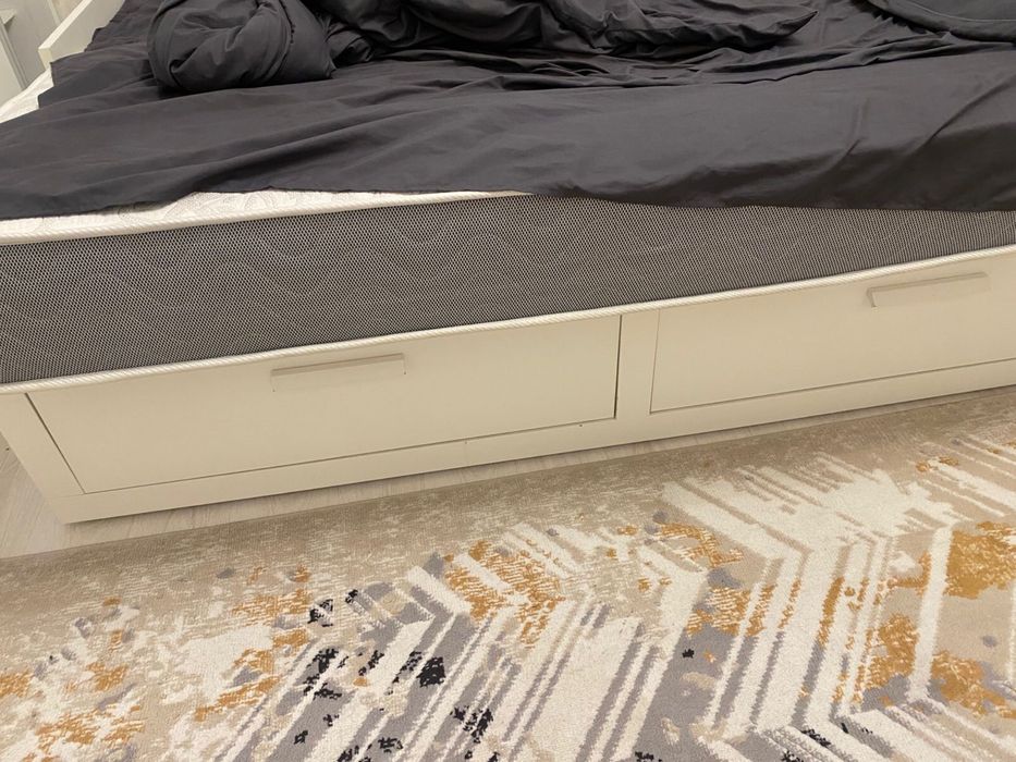 Кровать Бримнесс Икеа ikea brimness