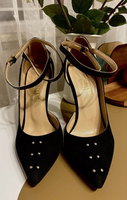 Обувки Sara Pen естествена кожа