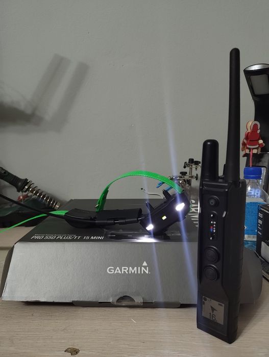 Garmin PRO 550 Plus + Garmin TT15 Mini(zgarda electric,zgarda gps)