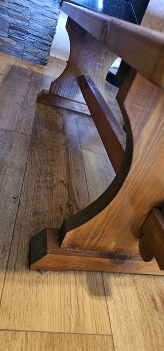 Дървена маса със столове Баварски стил