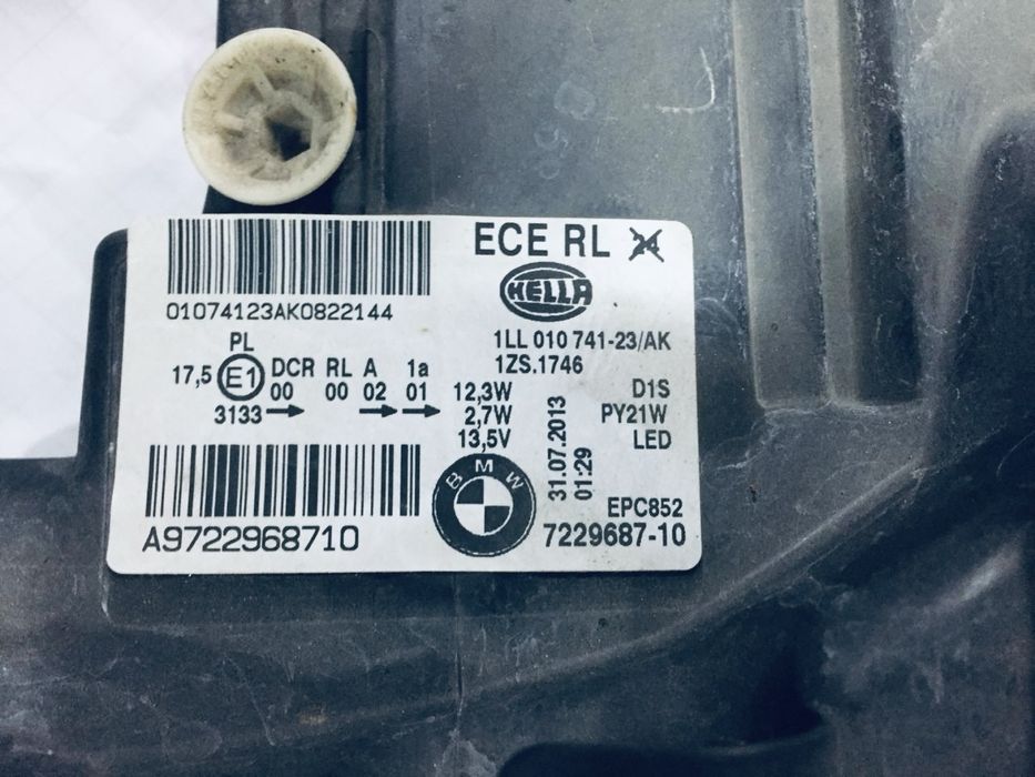 Фары БМВ F20.