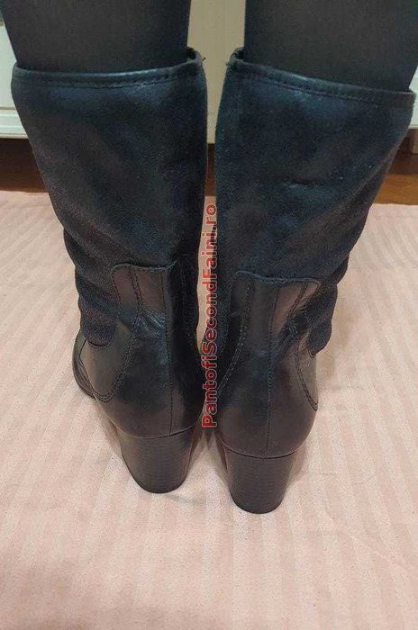 Cizme envogue, scurte, piele de la CAPRICE marimea 40