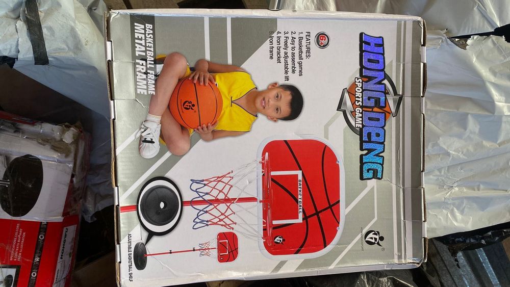 Детская баскетбольная стоика с сеткой