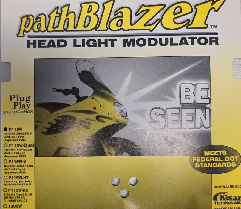 Модулатор на дългите светлини с H4 от Harley Davidson