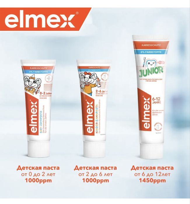 Детская зубная паста