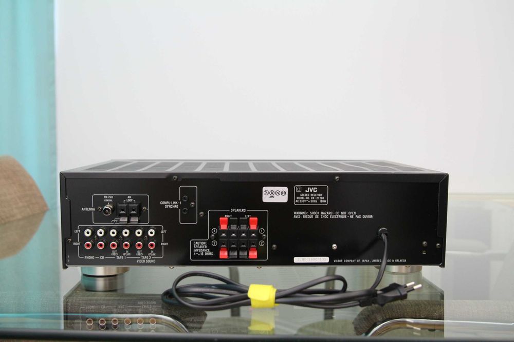 JVC RX-212 receiver 2 X 50 Wati 8 Ohmi fara telecomanda