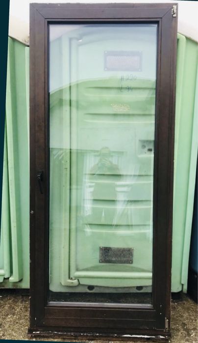 USA TERASA balcon lemn geam termopan H 220 x L 94 Germania