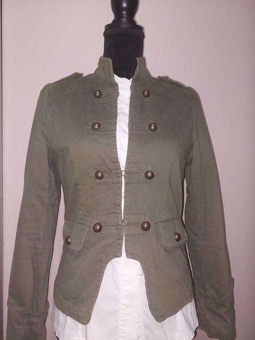 Jacheta military Zara kaki