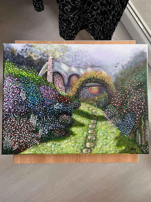 Tablou pictat manual