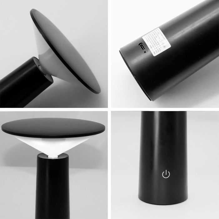 Безжична LED настолна лампа ACMHNC с тъч контрол,презареждаща се с USB