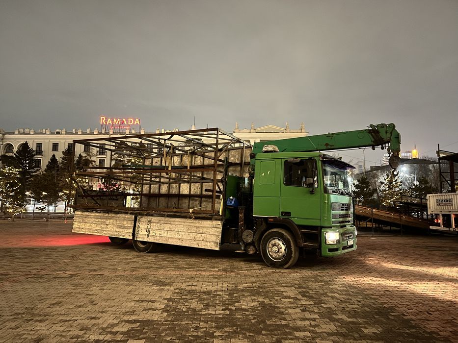 Манипулятор стрела 16метров