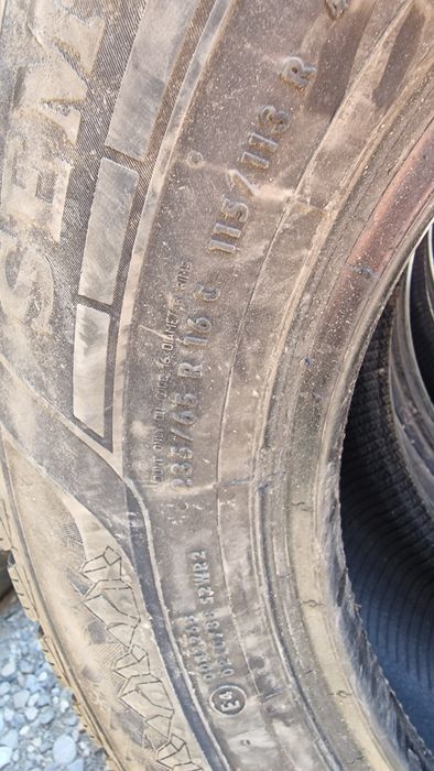 Anvelope 235/65R16C marca Semperit, M +S,DOT 2022,7 mm