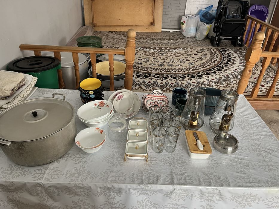 Продам посуды  разные +кострюля