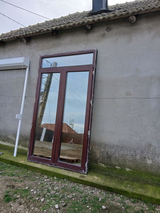 Ușă termopan wenge