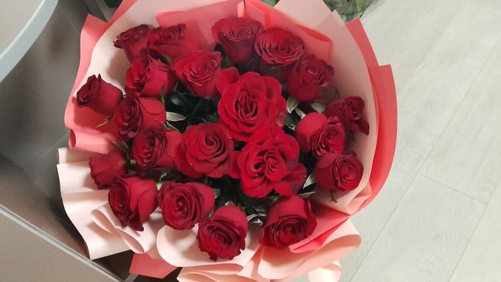 Букет цветов роза