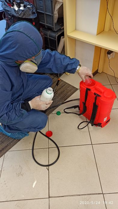 Dezinfeksiya Дезинфекция klop tarakan burga ilon клоп таракан запахи