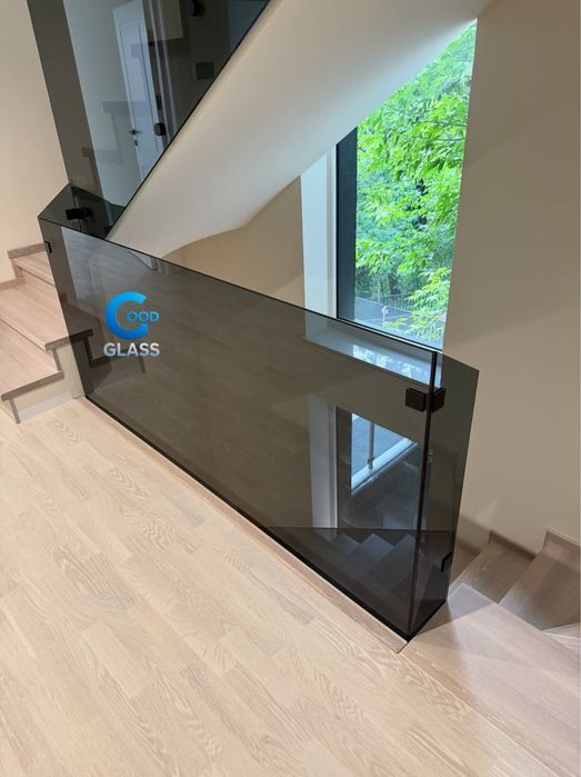 Стеклянная перила