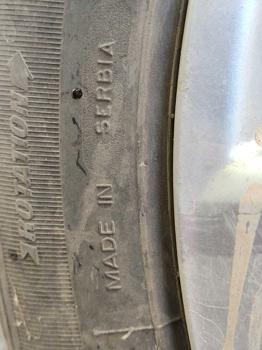 Продавам 4 броя зимни гуми с джанти и тасове – 205/55 R16