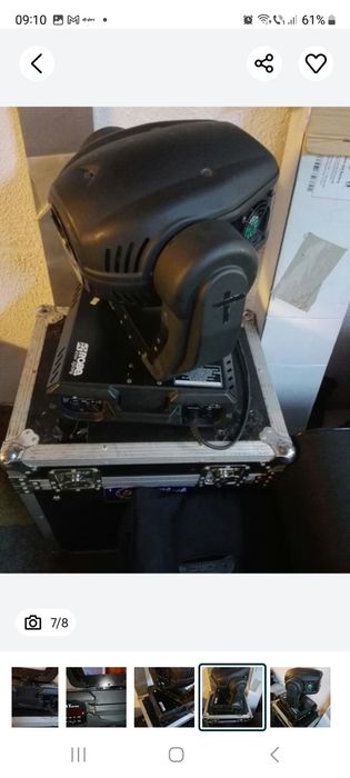 Wash moving headuri led 78x10 paduri Led 4 buc.