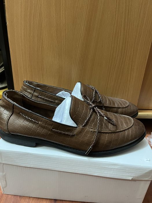 Туфли коричневые