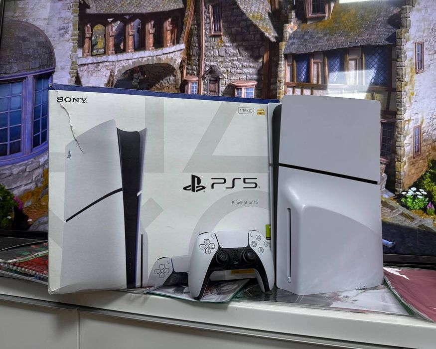 PlayStation5 Slim матовая 2025/1Тб/ 13игр в подарок