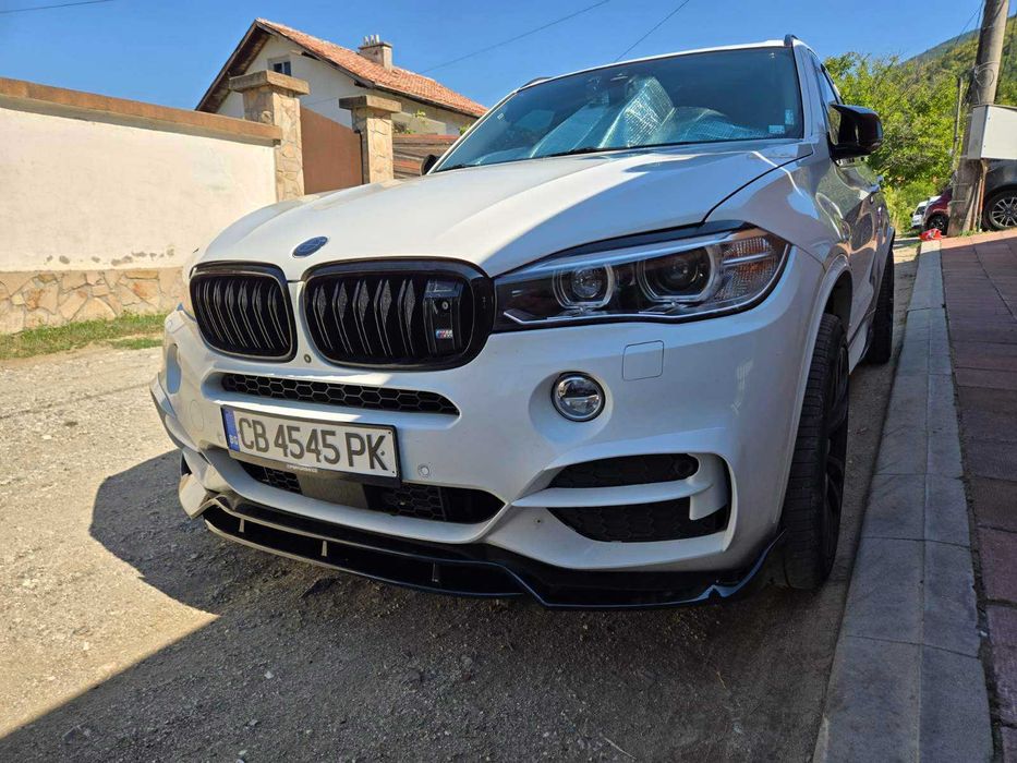 Лип Спойлер за Bmw F15 - М tech броня - бмв ф15 сплитери, тунинг нож