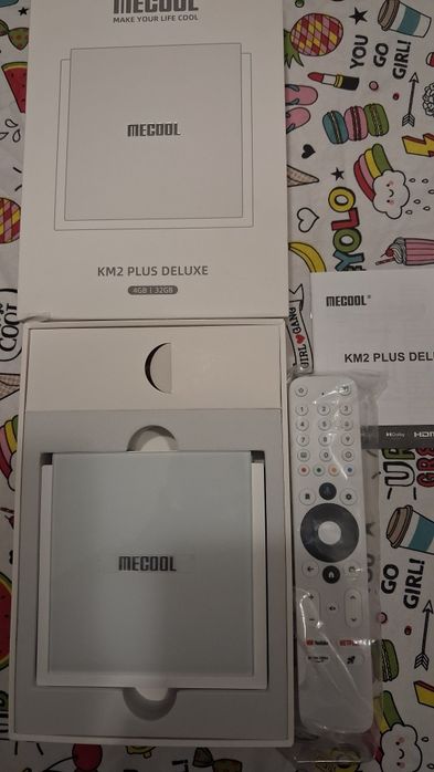 Андроид тв бокс Mecool KM2 plus deluxe