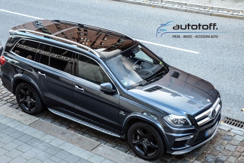 Praguri Mercedes GL/GLS X166 (2012+) din aluminiu