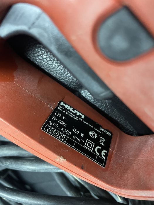 Витоверт за гипсо картон hilti sf4000 450w