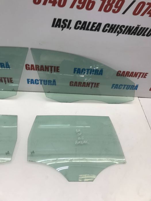 Geam stanga dreapta fata spate Passat B6 3C, CC Break combi Originale
