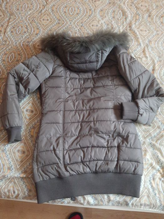 Зимно яке-естествен пух