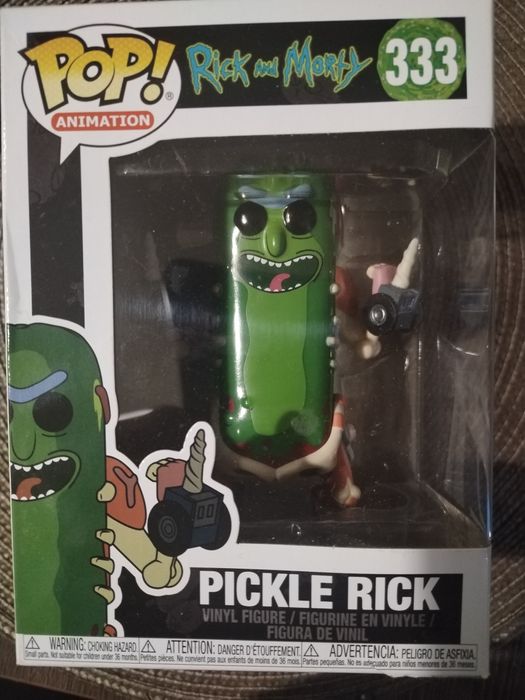 POP Pickle Rick (Огурчик Рик 333) и  Raphael (1556)