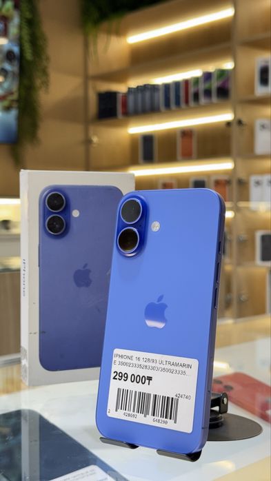 iPhone 16 128GB/93%/рассрочка 12/24