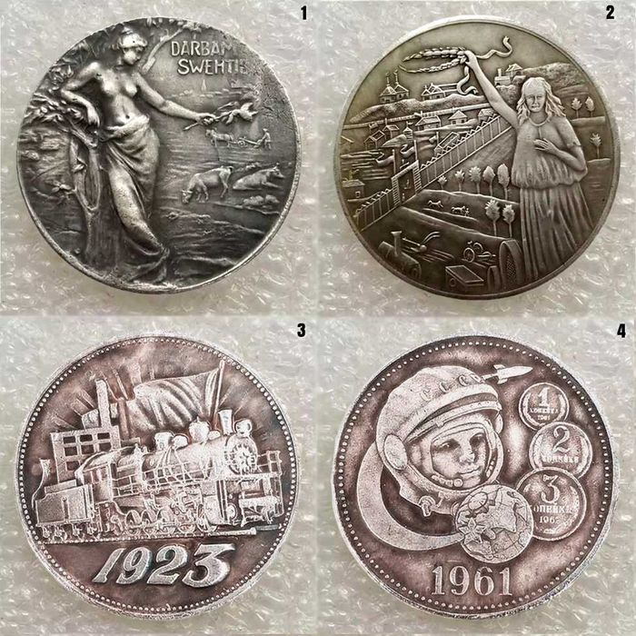 Moneda comemorativa CCCP Soviet Union Russian Empire