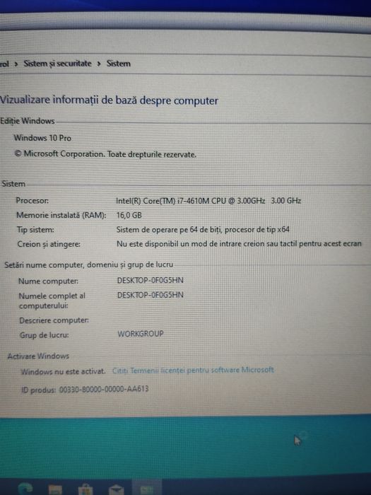 Dell Latitude E6440 i7-4610m,16gb RAM ,ssd 256gb display  14 fhd  HD+