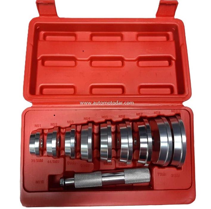 Комплект за набиване и избиване на лагери втулки и семеринги