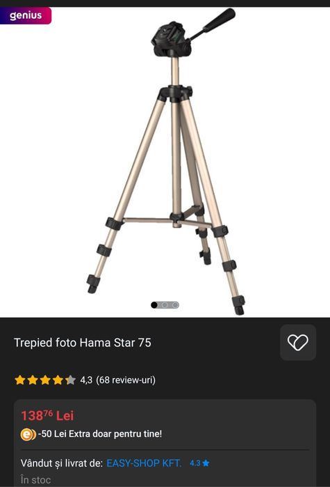 Canon EOS 4000D set complet